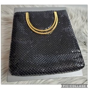 Vintage Marlo Metal Mesh Evening Bag